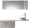 Composizione Mobile Bagno 70cm Sospeso Un Cassetto Specchio E Lampada Casa e cucina/Bagno/Mobili da bagno/Mobiletti con lavabo Shopbagno.it - Roma, Commerciovirtuoso.it
