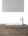 Composizione Mobile Bagno Sospesa 100cm Con Cassetto, Specchio a LED Integrato Casa e cucina/Bagno/Mobili da bagno/Mobiletti con lavabo Shopbagno.it - Roma, Commerciovirtuoso.it