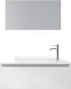 Composizione Mobile Bagno Sospesa 100cm Con Cassetto, Specchio a LED Integrato Casa e cucina/Bagno/Mobili da bagno/Mobiletti con lavabo Shopbagno.it - Roma, Commerciovirtuoso.it