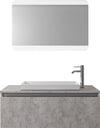 Composizione Mobile Bagno Sospesa 100cm Con Cassetto, Specchio a LED Integrato Casa e cucina/Bagno/Mobili da bagno/Mobiletti con lavabo Shopbagno.it - Roma, Commerciovirtuoso.it