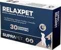 Compresse-Rilassanti-Per-Cani-Suprapet-Relax-Calmante-Per-Cani-30-Compresse-Appetibili---Rilassante-Naturale-Contro-Stress-E-Paura-Con-L-triptofano,-Vitamine-B,-Valeriana,-Passiflora,-Biancospino,-Zenzero