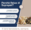 Compresse-Rilassanti-Per-Cani-Suprapet-Relax-Calmante-Per-Cani-30-Compresse-Appetibili---Rilassante-Naturale-Contro-Stress-E-Paura-Con-L-triptofano,-Vitamine-B,-Valeriana,-Passiflora,-Biancospino,-Zenzero
