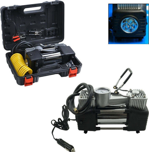Compressore 2 Cilindri 12v 85lt 150psi Auto Moto Torcia Viaggio Casa + Valigetta Manutenzione Auto > Compressori Trade Shop italia - Napoli, Commerciovirtuoso.it