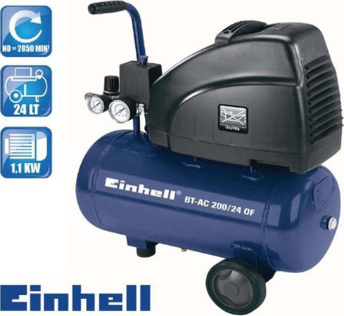 COMPRESSORE A SECCO 24 LT. BT-AC 230/24 PROFESSIONALE LUBRIFICATO AD OLIO Fai da te/Utensili elettrici e a mano/Utensili elettrici/Compressori d'aria Trade Shop italia - Napoli, Commerciovirtuoso.it