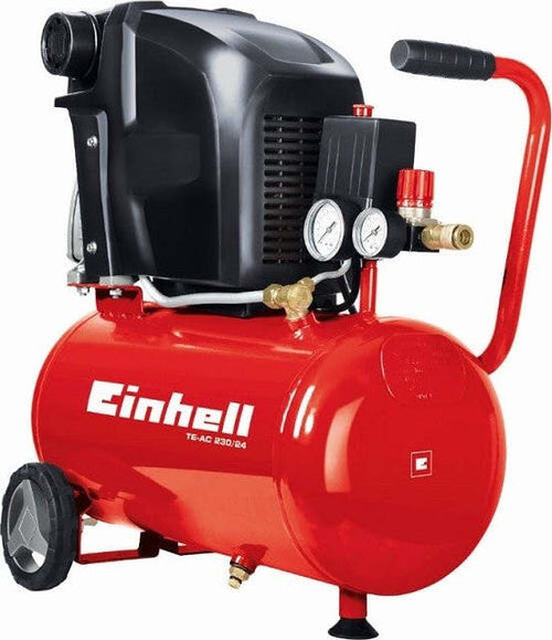 COMPRESSORE ARIA 24 LT EINHELL TE-AC 230/24 EXPERT MOTORE 2HP 230 LT/MIN. Fai da te/Utensili elettrici e a mano/Utensili elettrici/Compressori d'aria Trade Shop italia - Napoli, Commerciovirtuoso.it