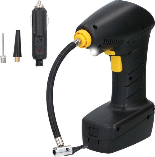 Compressore Aria Auto Portatile 12v Ruote Auto Con Luce Led Beccucci Gonfiabili Fai da te/Utensili elettrici e a mano/Utensili elettrici/Compressori d'aria Trade Shop italia - Napoli, Commerciovirtuoso.it