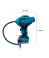 Compressore Aria Portatile Doppia Batteria Litio 36 V Digitale Ruote Auto Moto