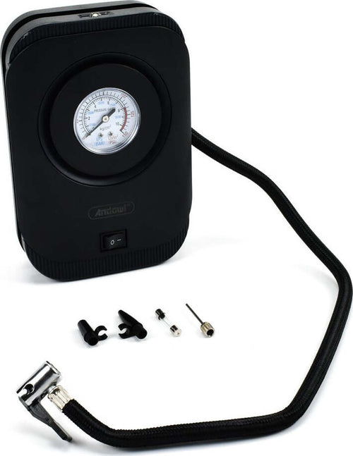 Compressore D'aria Pompa Per Auto 120w Cavo Accendisigari 12v Manometro Q-dq025 Auto e Moto/Cerchioni e pneumatici/Accessori e parti/Compressori portatili Trade Shop italia - Napoli, Commerciovirtuoso.it