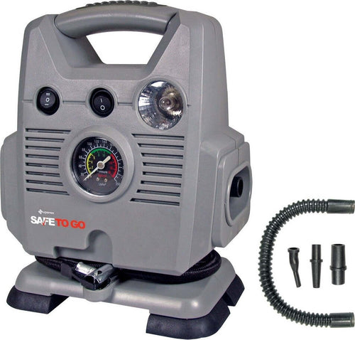 COMPRESSORE DI ARIA 12V 260 PSI DOPPIO MOTORE CON MANOMETRO INTEGRATO CPS-0161  Trade Shop italia - Napoli, Commerciovirtuoso.it