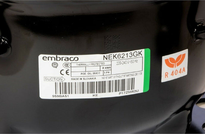 COMPRESSORE MOTORE EMBRACO NEK6213GK HP 1/2+ R404 CELLE FRIGO BANCHI FRIGO Casa e cucina/Grandi elettrodomestici/Accessori e parti di ricambio/Ricambi e accessori per frigoriferi/Motori per frigoriferi Rossi Ricambi - Venetico Marina, Commerciovirtuoso.it