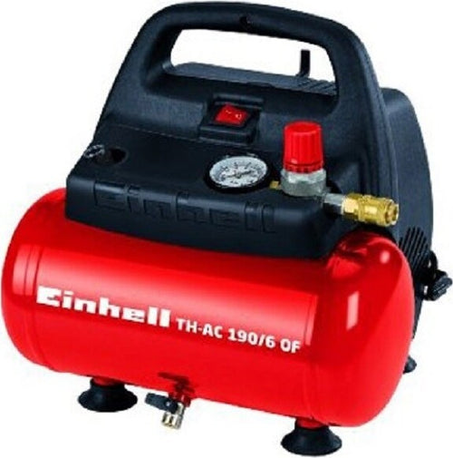 COMPRESSORE PORTATILE 6 LT EINHELL TH-AC 190/6 OF MOTORE 1,5 HP Fai da te/Utensili elettrici e a mano/Utensili elettrici/Compressori d'aria Trade Shop italia - Napoli, Commerciovirtuoso.it