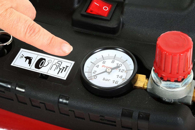 COMPRESSORE PORTATILE 6 LT EINHELL TH-AC 190/6 OF MOTORE 1,5 HP Fai da te/Utensili elettrici e a mano/Utensili elettrici/Compressori d'aria Trade Shop italia - Napoli, Commerciovirtuoso.it