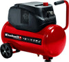 Compressore TC-AC 200/24/8 autolubrificato serbatoio da 24 litri fino ad 8 bar con valvola di sicurezza