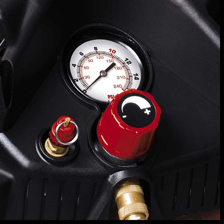 Compressore TC-AC 240/50/10 autolubrificato con ruote valvola di sicurezza Fai da te/Utensili elettrici e a mano/Utensili elettrici/Compressori d'aria La Zappa - Altamura, Commerciovirtuoso.it