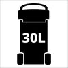 Compressore TH-AC 200/30 autolubrificato con ruote valvola di sicurezza
