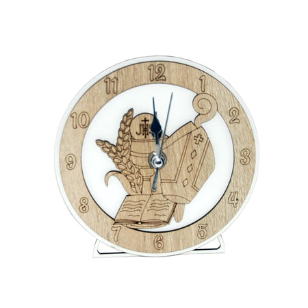 Orologio da parete personalizzabile idea regalo per bomboniera e cerimonia con taglio laser