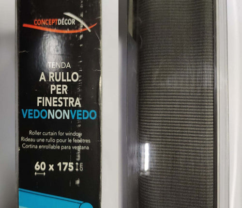 CONCEPT-DECOR---TENDA-A-RULLO-VEDO-NON-VEDO-PIOMBO-60X175CM***