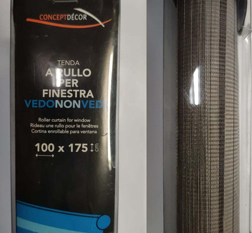 CONCEPT-DECOR---TENDA-A-RULLO-VEDO-NON-VEDO-TORTORA-100X175CM***