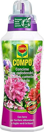 Concime liquido per Azalee e Rododendri fertilizzante per piante acidofile 0,5 lt Giardino e giardinaggio/Giardinaggio/Fertilizzanti e concimi/Fertilizzanti per vegetali La Zappa - Altamura, Commerciovirtuoso.it