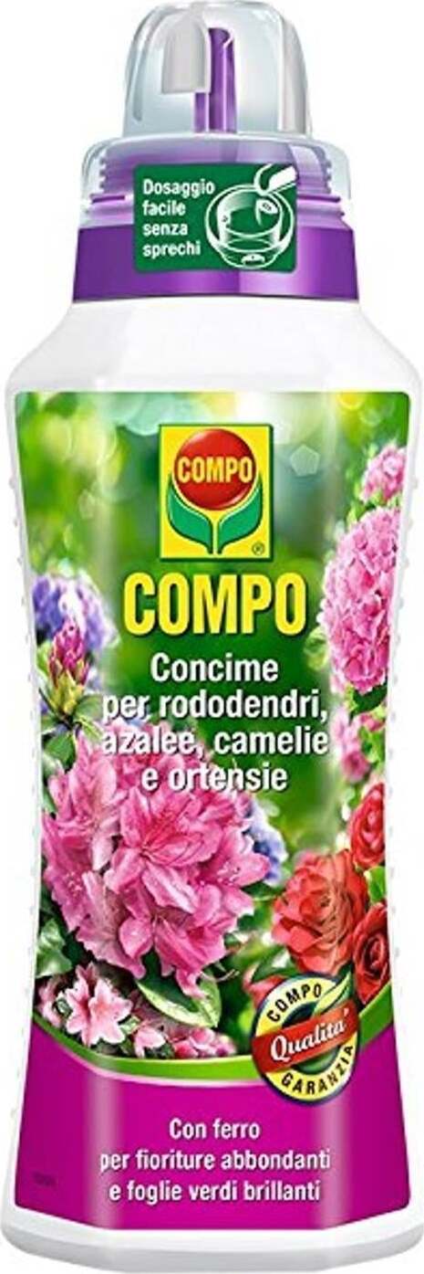 Concime liquido per Azalee e Rododendri fertilizzante per piante acidofile 0,5 lt Giardino e giardinaggio/Giardinaggio/Fertilizzanti e concimi/Fertilizzanti per vegetali La Zappa - Altamura, Commerciovirtuoso.it