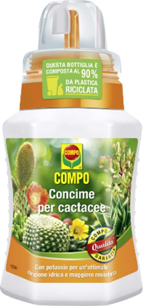 Concime liquido per cactacee fertilizzante per un'ottimale ritenzione idrica 250 ml Giardino e giardinaggio/Giardinaggio/Fertilizzanti e concimi/Fertilizzanti per vegetali La Zappa - Altamura, Commerciovirtuoso.it