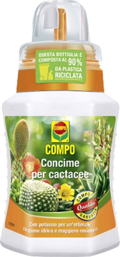 Concime liquido per cactacee fertilizzante per un'ottimale ritenzione idrica 250 ml Giardino e giardinaggio/Giardinaggio/Fertilizzanti e concimi/Fertilizzanti multiuso La Zappa - Altamura, Commerciovirtuoso.it