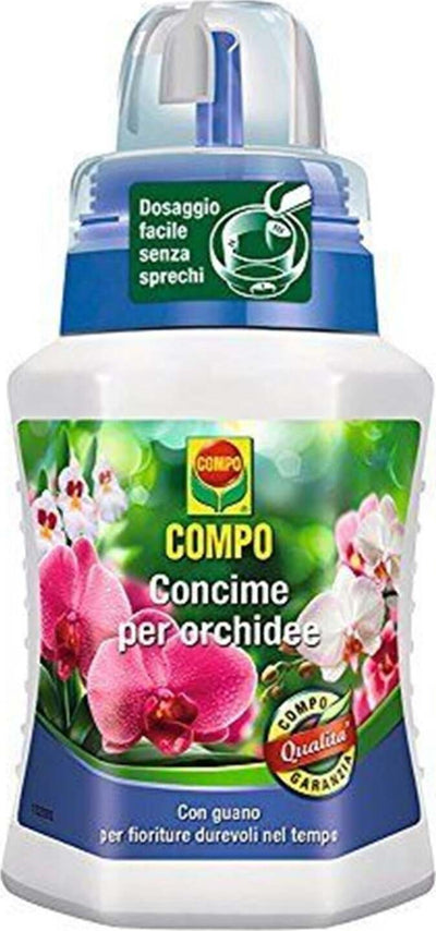 Concime liquido per Orchidee fertilizzante con guano per fioriture durature 250 ml Giardino e giardinaggio/Giardinaggio/Fertilizzanti e concimi/Fertilizzanti per orchidee La Zappa - Altamura, Commerciovirtuoso.it