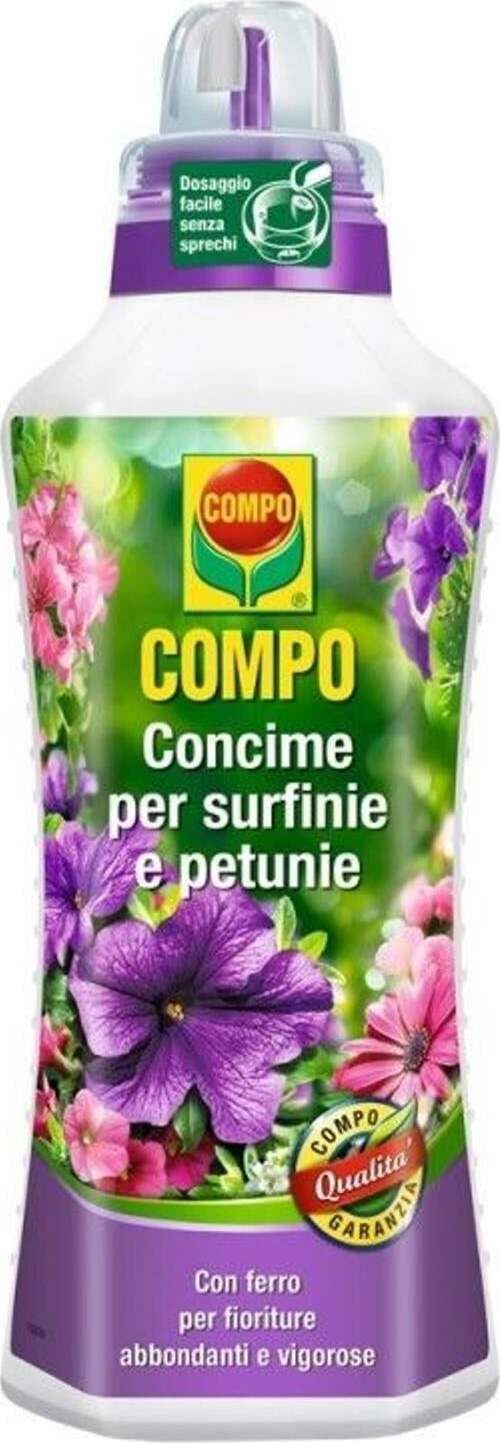 Concime liquido per Surfinie e Petunie da Giardino e Balcone fertilizzante per fioriture abbondanti 1 lt Giardino e giardinaggio/Giardinaggio/Fertilizzanti e concimi/Fertilizzanti per fiori La Zappa - Altamura, Commerciovirtuoso.it