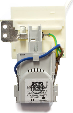 CONDENSATORE ANTIDISTURBO + CAVO 0,47ΜF LAVATRICE HOTPOINT ARISTON INDESIT WHIRLPOOL C00259297 482000030536 - Casa e cucina/Grandi elettrodomestici/Accessori e parti di ricambio/Ricambi e accessori per lavatrici/Altri ricambi per lavatrici Rossi Ricambi - Venetico Marina, Commerciovirtuoso.it