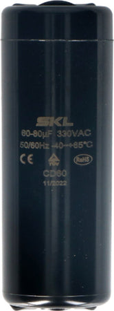 Condensatore Elettrolitico Spunto Motore 60-80 Mf 330 Volt Casa e cucina/Ferri da stiro e accessori/Accessori per ferro e asse da stiro/Accessori per generatori di vapore Rossi Ricambi - Venetico Marina, Commerciovirtuoso.it