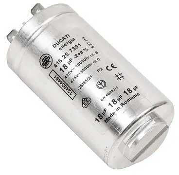Condensatore Rex 18 Uf Lavatrice 1240344612