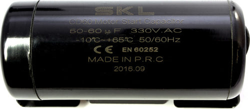 CONDENSATORE START AVVIAMENTO PER MOTORE ELETTRICO 50 - 60 µF (MF) 330V Casa e cucina/Grandi elettrodomestici/Accessori e parti di ricambio/Ricambi e accessori per frigoriferi/Motori per frigoriferi Rossi Ricambi - Venetico Marina, Commerciovirtuoso.it