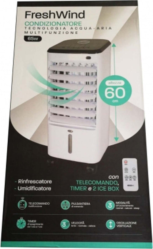 CONDIZIONATORE D'ARIA PORTATILE 65W VENTOLA RAFFREDDAMENTO CON TELECOMANDO TIMER Fai da te/Prodotti per la costruzione/Riscaldamento e raffreddamento/Sistemi mobili di climatizzazione/Ventilatori/Ventilatori personali Trade Shop italia - Napoli, Commerciovirtuoso.it