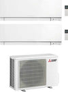 Condizionatore-fisso-dual-Mitsubishi-KIRIGAMINE-Zen-Msz-Ef-25+35-White