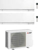 Condizionatore-fisso-dual-Mitsubishi-KIRIGAMINE-Zen-Msz-Ef-25+35-White