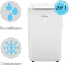 Condizionatore portatile Qlima P528 con Wi-fi monoblocco 9000 BTU 3 velocità tel