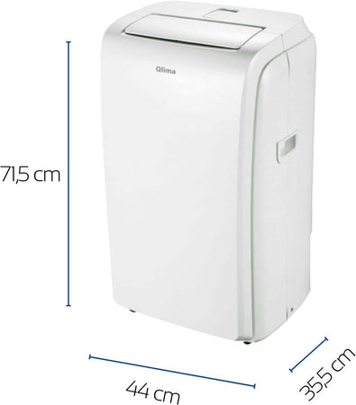 Condizionatore portatile Qlima P528 con Wi-fi monoblocco 9000 BTU 3 velocità tel