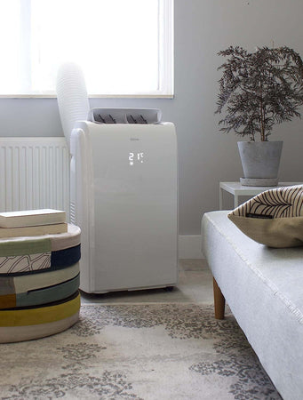 Condizionatore portatile Qlima P528 con Wi-fi monoblocco 9000 BTU 3 velocità tel