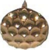 CONDY---60-BULLETTE-MARTELLATE-OTTONATE-DIAMETRO-12MM
