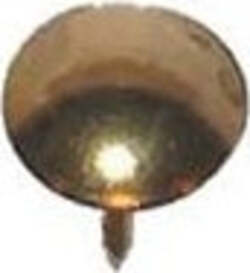 CONDY---70-BULLETTE-LISCE-BOMBATE-OTTONATE-DIAMETRO-11,2MM