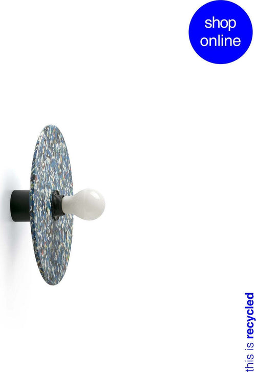 CONFETTI 300 H70 Lampada a parete/plafoniera trucioli riciclati Illuminazione/Illuminazione per interni/Lampadari lampade a sospensione e plafoniere/Plafoniere Led Mall Home - Napoli, Commerciovirtuoso.it