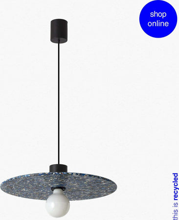 CONFETTI 400 lampada a sospensione trucioli riciclati ø45cm Illuminazione/Illuminazione per interni/Lampadari lampade a sospensione e plafoniere/Lampade a sospensione Led Mall Home - Napoli, Commerciovirtuoso.it