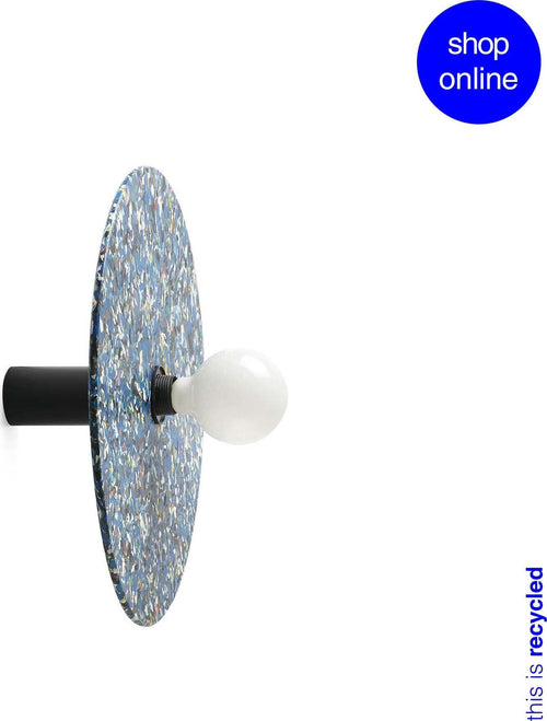 CONFETTI 450 H140 Lampada a parete/plafoniera trucioli riciclati Illuminazione/Illuminazione per interni/Lampadari lampade a sospensione e plafoniere/Plafoniere Led Mall Home - Napoli, Commerciovirtuoso.it
