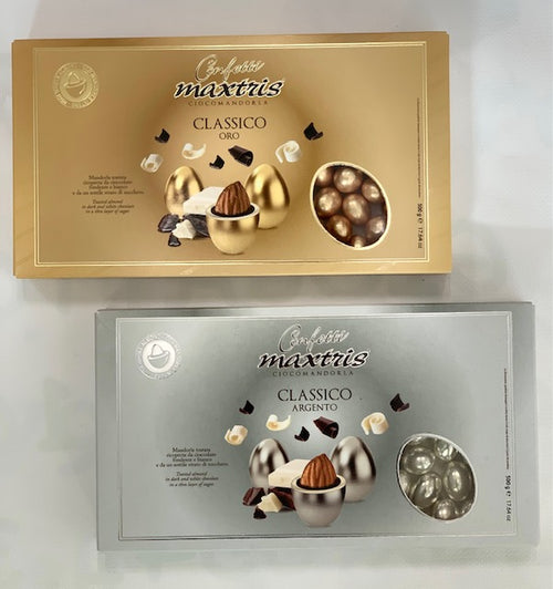 Confetti Luxury Maxtris dorati/argentati gr.500.