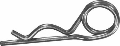 Confezione 10 coppiglie a molla doppio giro ø3mm confezione da 3 pezzi