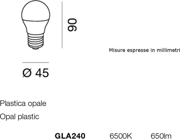 Confezione-10-Lampadine-Gea-Led-GLA240-7W-650lm-LED-E27-160°-bianca-goccia-plastica