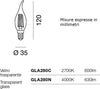 Confezione-10-Lampadine-Gea-Led-GLA280-E14-6W-LED-360°-vetro-trasparente-luce-calda-naturale-oliva-colpo-di-vento