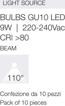 Confezione-10-Lampadine-Gea-Led-GLA350-C-GU10-LED-3000K-900Lm-110°