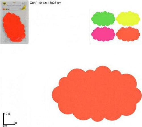 Confezione 10 Pezzi Cartoncino Segnaprezzo Nuvola Colorato Negozi Offerte Casa, arredamento e bricolage > Prodotti per Ufficio Trade Shop italia - Napoli, Commerciovirtuoso.it