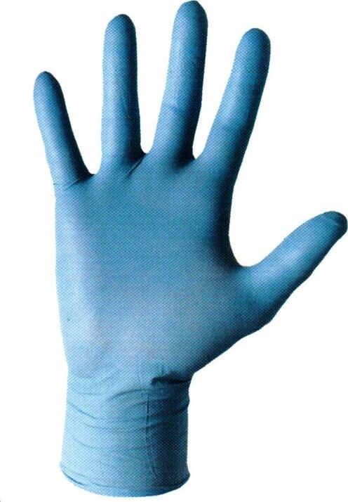 Confezione 100 guanti nitrile extra m